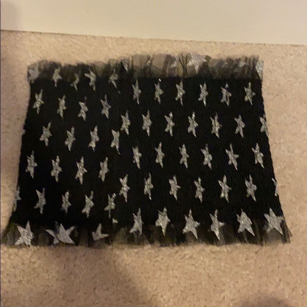 Star crop top bandeau